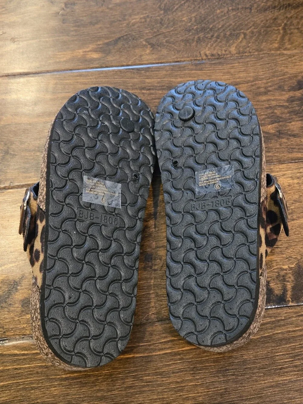 NWT Forever Sandals Size 6 Leopard Print - Picture 6 of 7